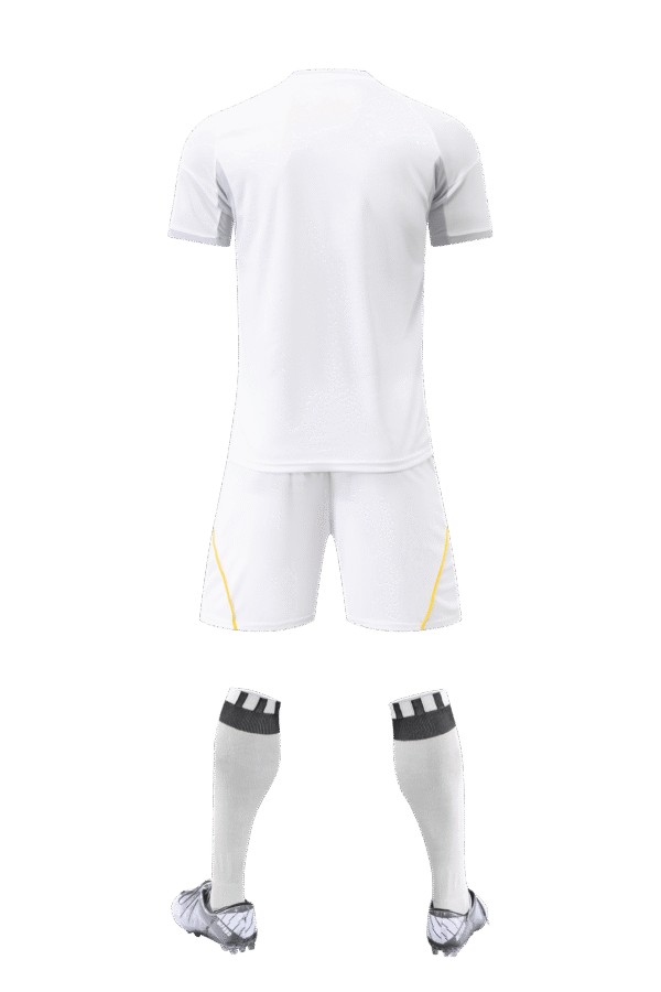 Adult training suit with white and grey edges - Image 3