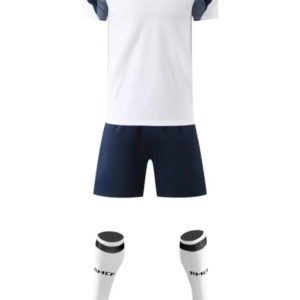 Adult Training Set - White Top with Blue Short