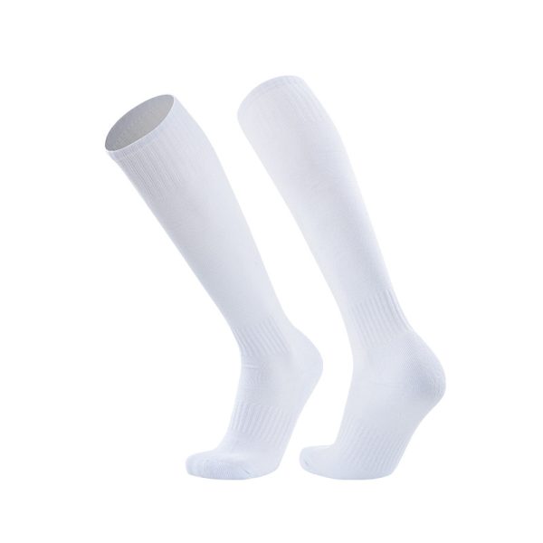 Professional anti-slip football with white long socks