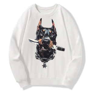 Fierce Doberman Knight Sweatshirt