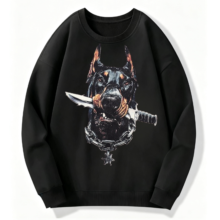 Fierce Doberman Knight Sweatshirt - Image 6