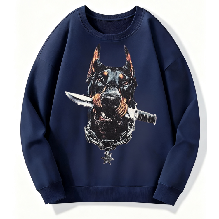 Fierce Doberman Knight Sweatshirt - Image 3