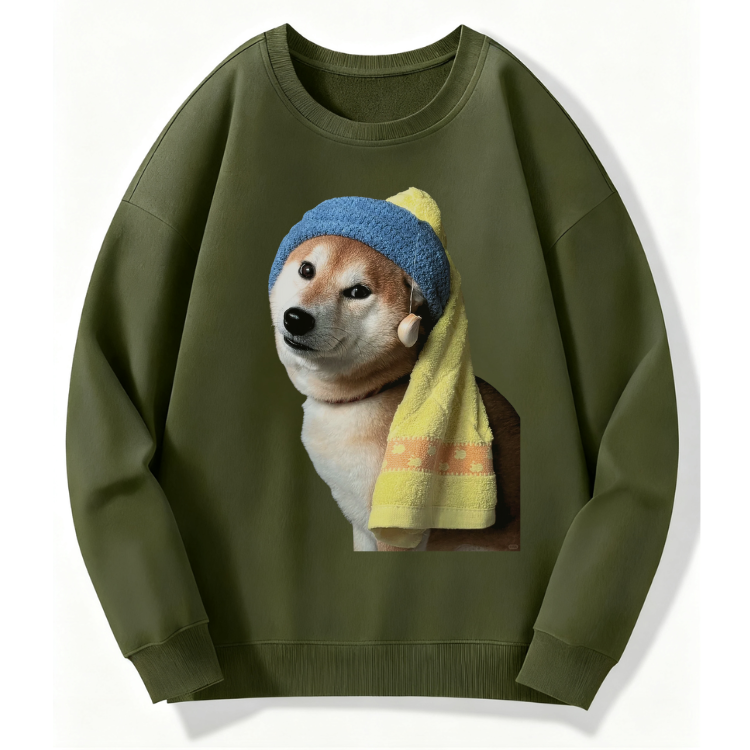Mona Lisa Dog Sweatshirt - Image 2