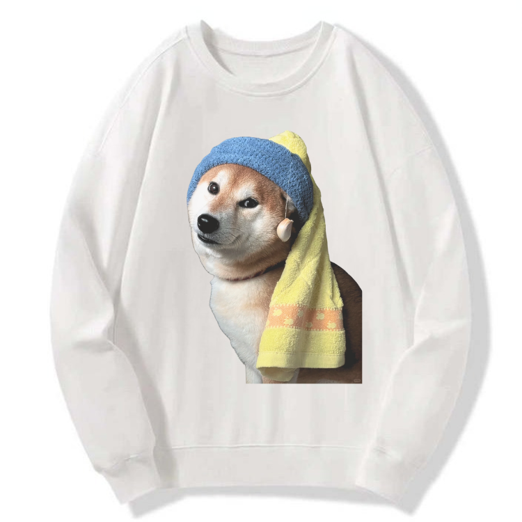 Mona Lisa Dog Sweatshirt - Image 6