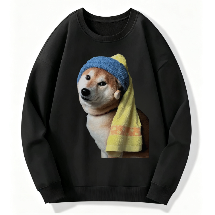 Mona Lisa Dog Sweatshirt - Image 5