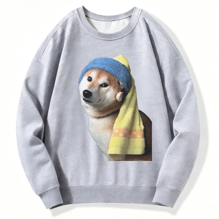Mona Lisa Dog Sweatshirt - Image 4
