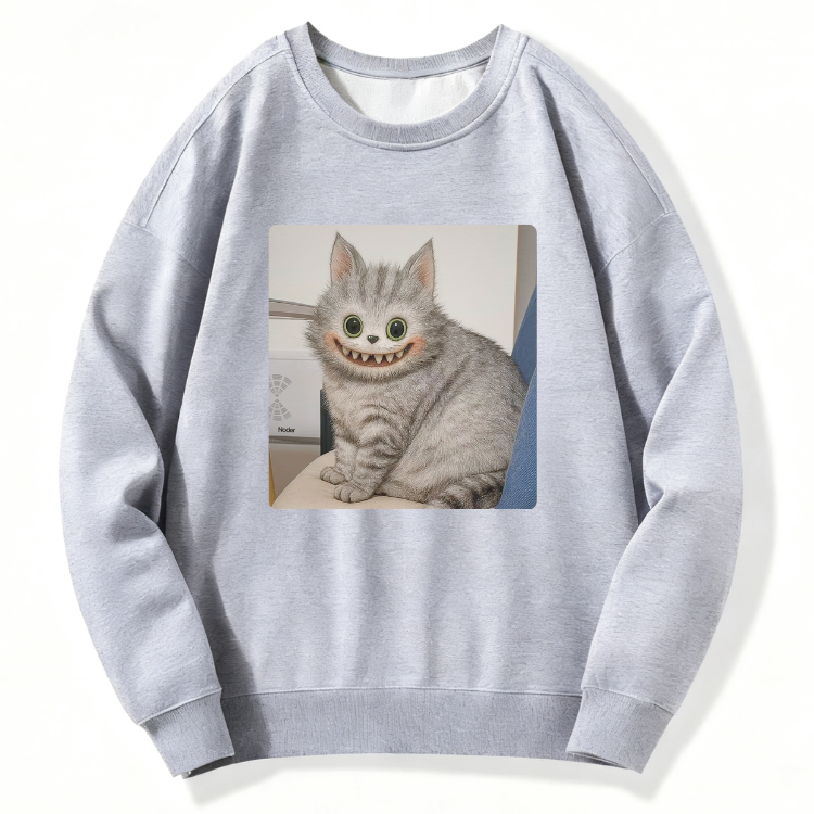Cute Labubu Cat Sweatshirt - Image 5