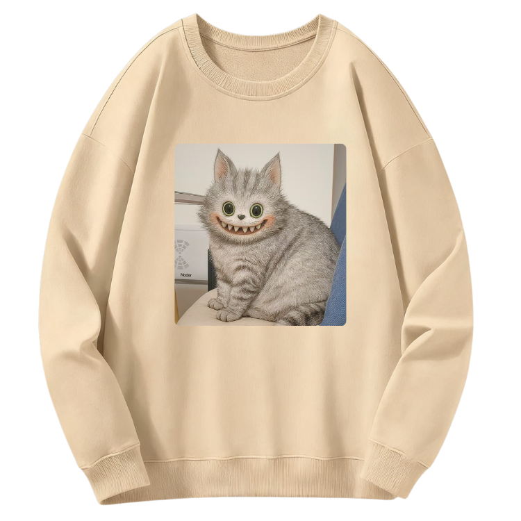 Cute Labubu Cat Sweatshirt - Image 4