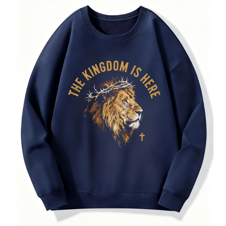 Kingdom Lion Vintage Sweatshirt - Image 2