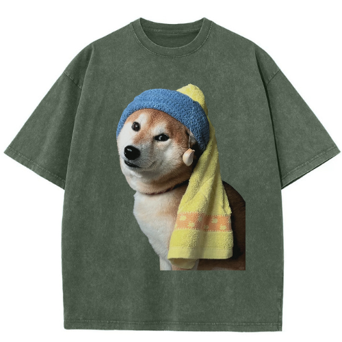 Magic Pup Washed T-shirt - Image 3