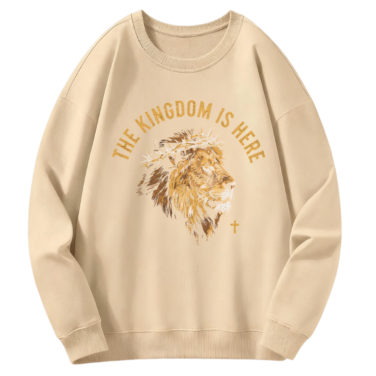 Kingdom Lion Vintage Sweatshirt - Image 3