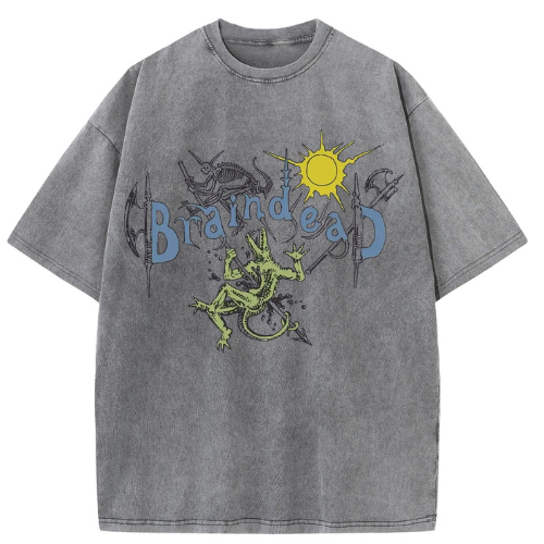 Vintage Rock Washed T-Shirt - Image 2