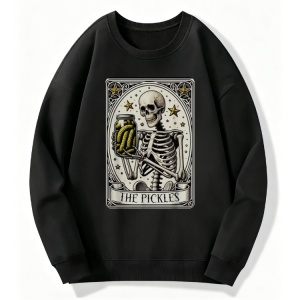 Gothic Skeleton Tarot Sweatshirt