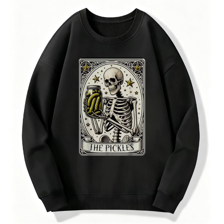 Gothic Skeleton Tarot Sweatshirt
