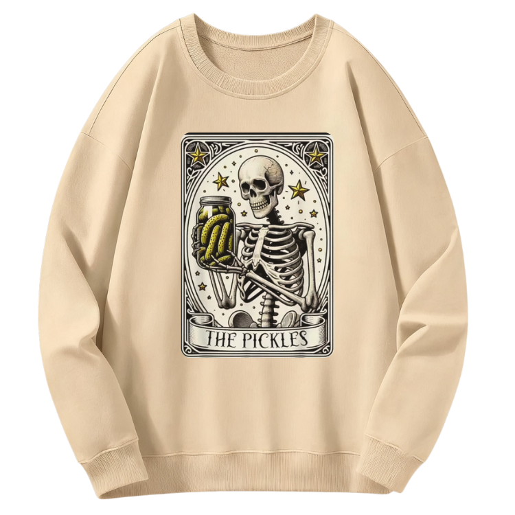 Gothic Skeleton Tarot Sweatshirt - Image 4