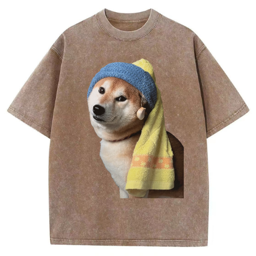 Magic Pup Washed T-shirt - Image 4