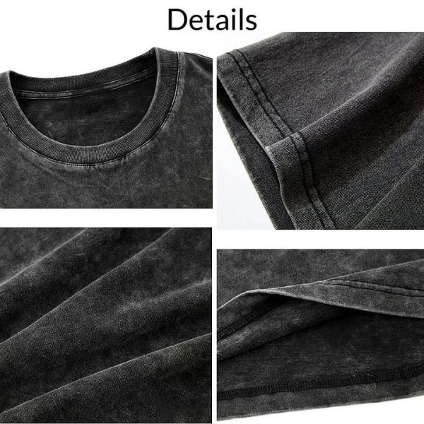 Hysteria Skull Washed T-Shirt - Image 6