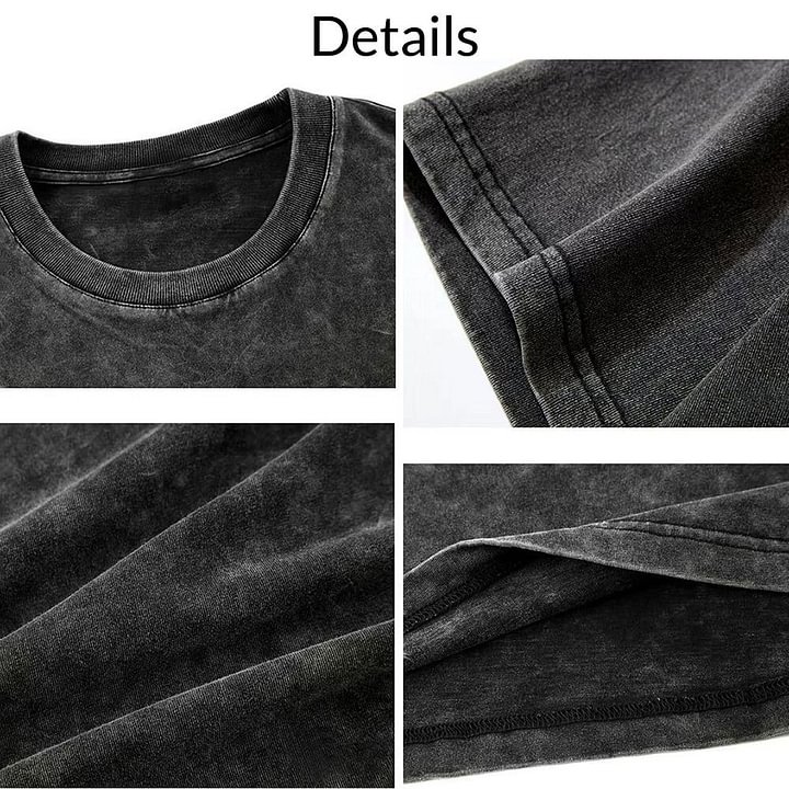 Vintage Fast Food Washed T-Shirt - Image 4