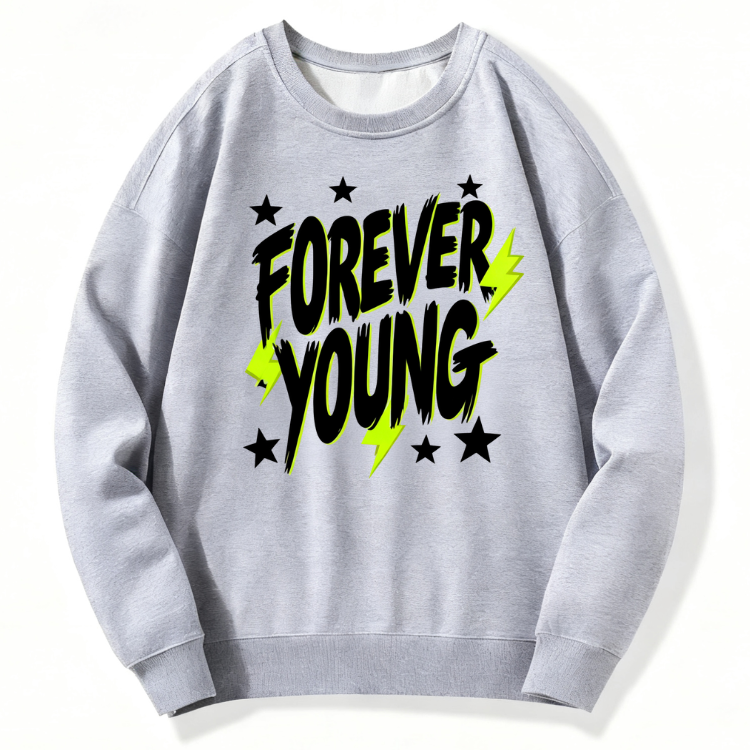 Forever Young Star Sweatshirt - Image 2