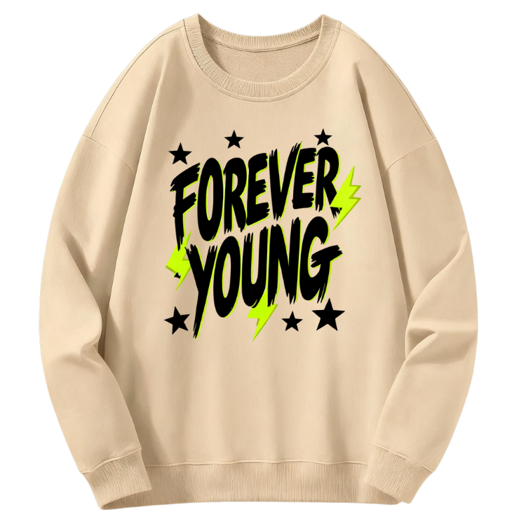 Forever Young Star Sweatshirt - Image 5