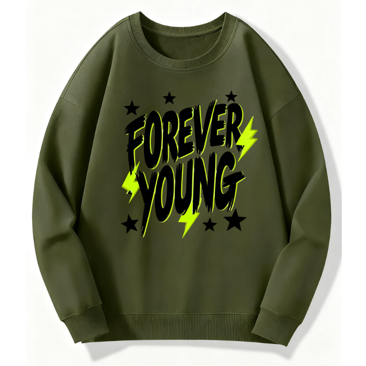 Forever Young Star Sweatshirt - Image 3
